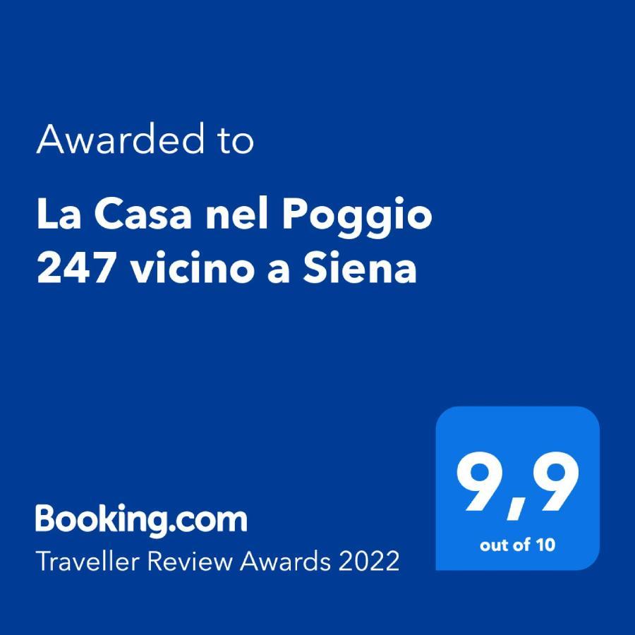 La Casa Nel Poggio 247 Vicino A Siena Leilighet Ponte a Tressa Eksteriør bilde
